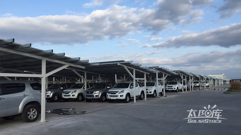 江西五十铃汽车6.3MW光伏车棚